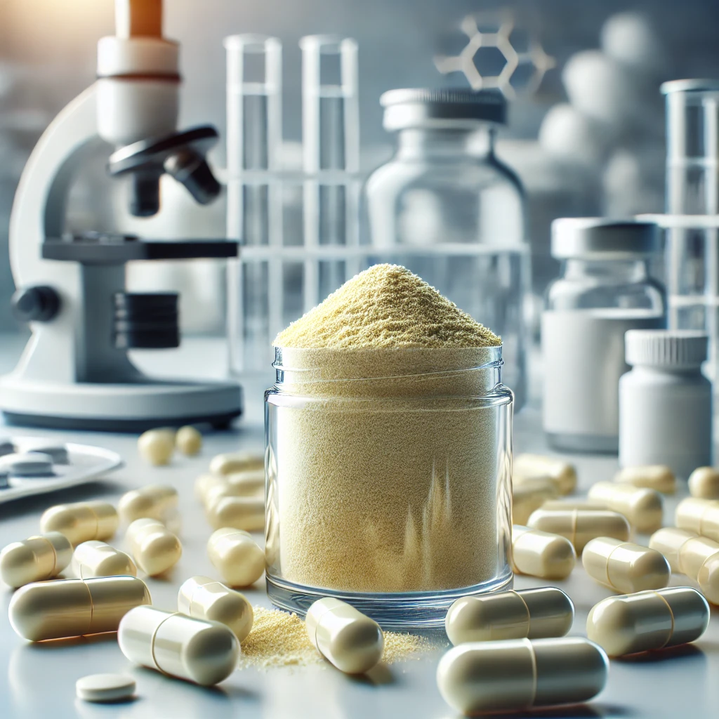 Laboratory equipment and pharmaceutical powder